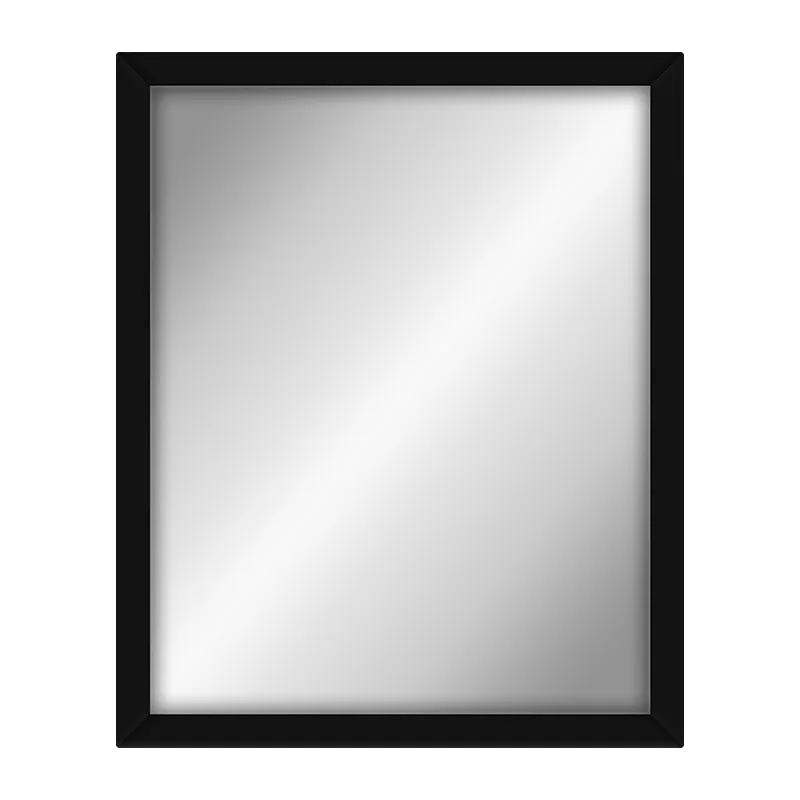 +WALL MIRROR SIMEX 40X50CM 2515 BLACK